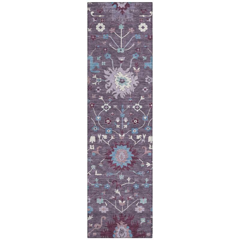 Machine Washable Indoor/ Outdoor Global Dillon Chantille Rug