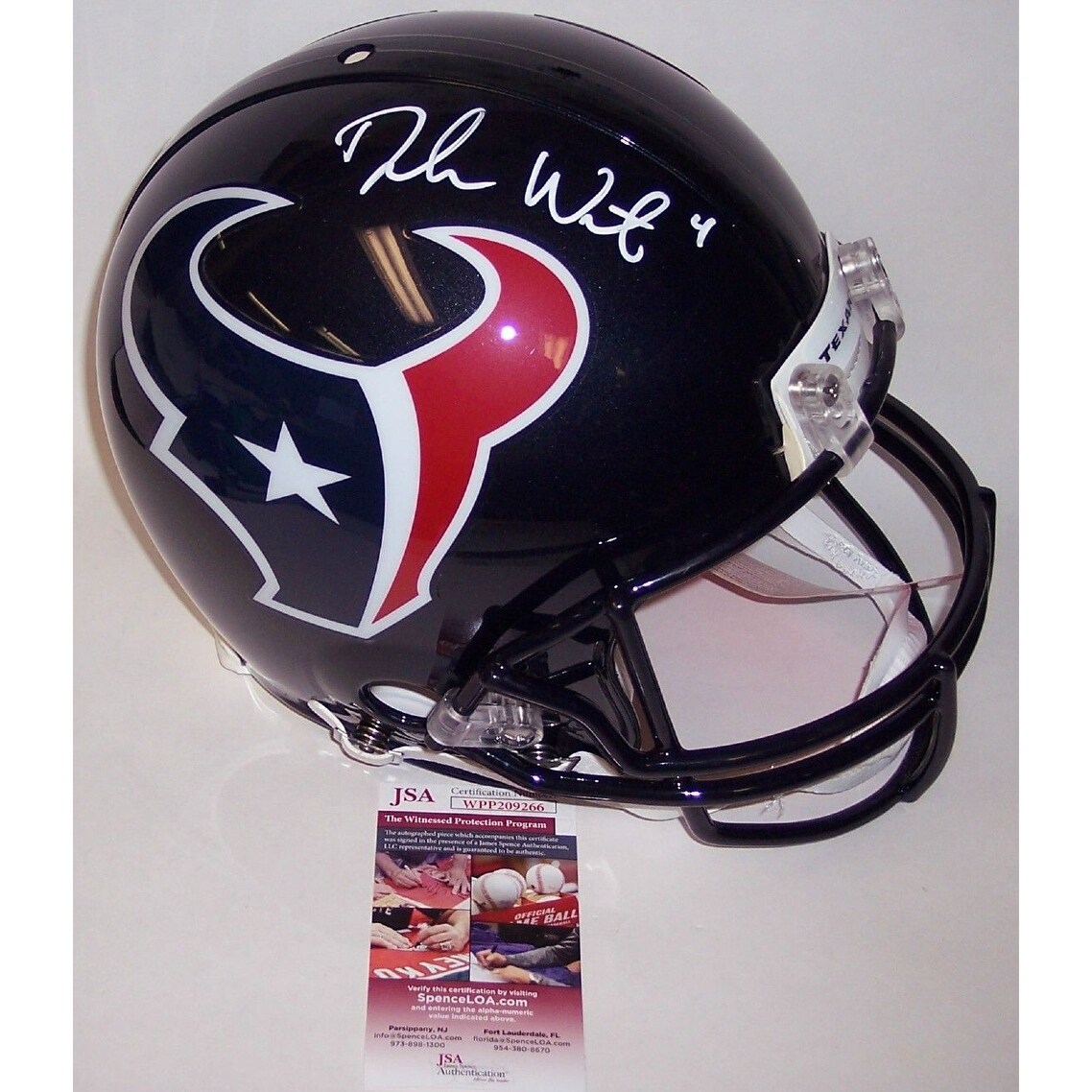 Shop Deshaun Watson Autographed Hand Houston Texans Authentic Full