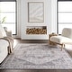 preview thumbnail 17 of 36, Nuloom Vita SplashGuard Vintage Medallion Machine Washable Area Rug