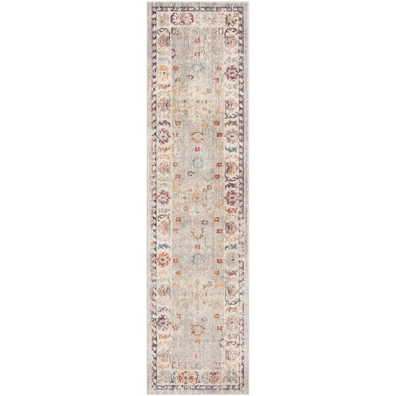 SAFAVIEH Illusion Lorri Vintage Boho Oriental Viscose Rug with