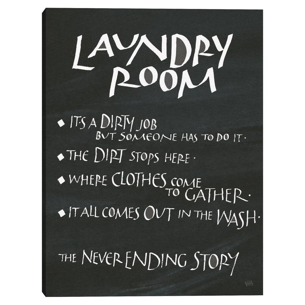 Sayings Canvas Art Print