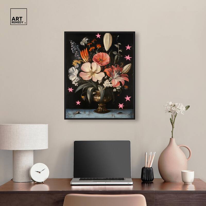 TANY's Floral Universe I Canvas by Art Remedy