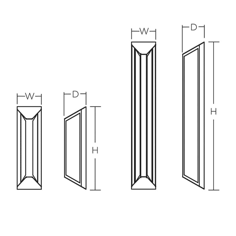 AFX FTS4241800L30D1 Fulton 24" Tall Wall Sconce