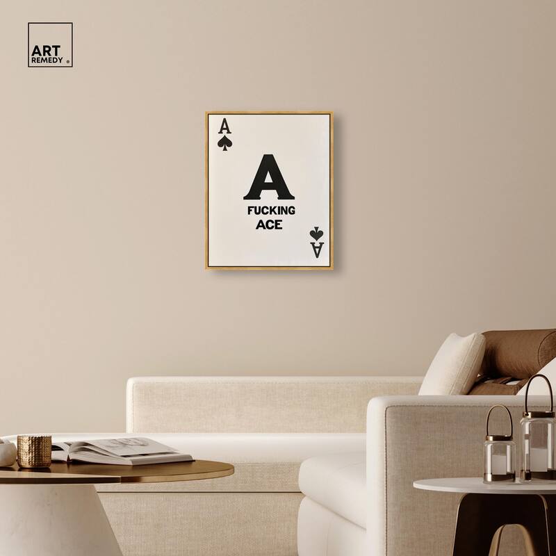 Ace Canvas by Art Remedy