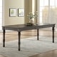 preview thumbnail 1 of 5, Lockwood 80-Inch Wooden Dining Table by Greyson Living - Grey