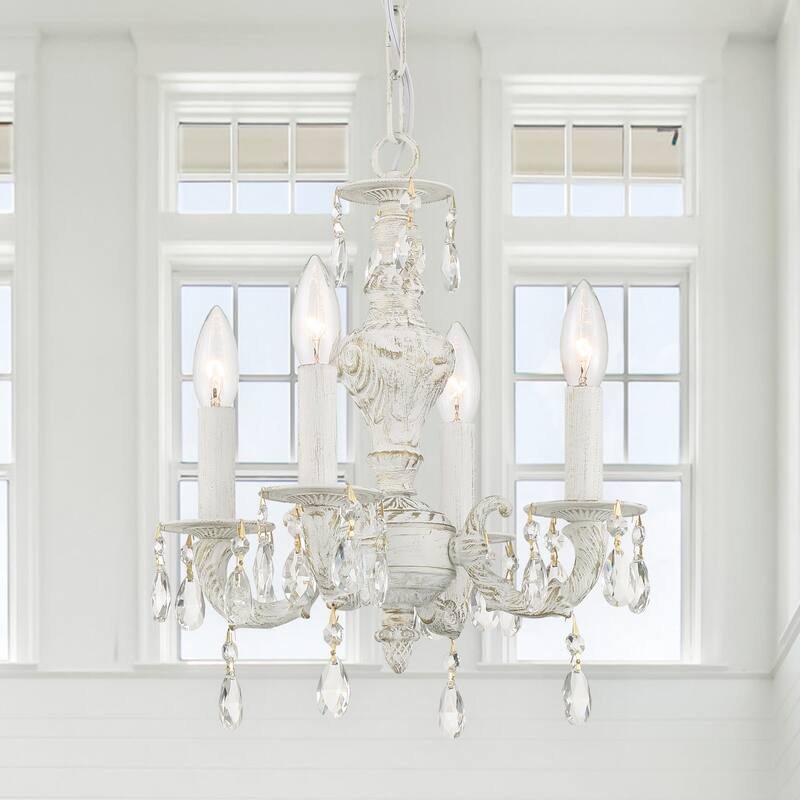 Crystorama Lighting Group Sutton 4 Light 13-1/2" Wide Chandelier with