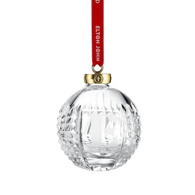 Waterford Elton John "E" Icon Bauble