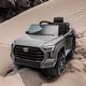 preview thumbnail 10 of 52, Toyota Tundra Ride-On: 2.4G Remote, LED Lights, and Bluetooth Connectivity Grey