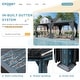 preview thumbnail 88 of 188, EROMMY Outdoor Louvered Pergola Gazebo with Adjustable Aluminum Rainproof Roof