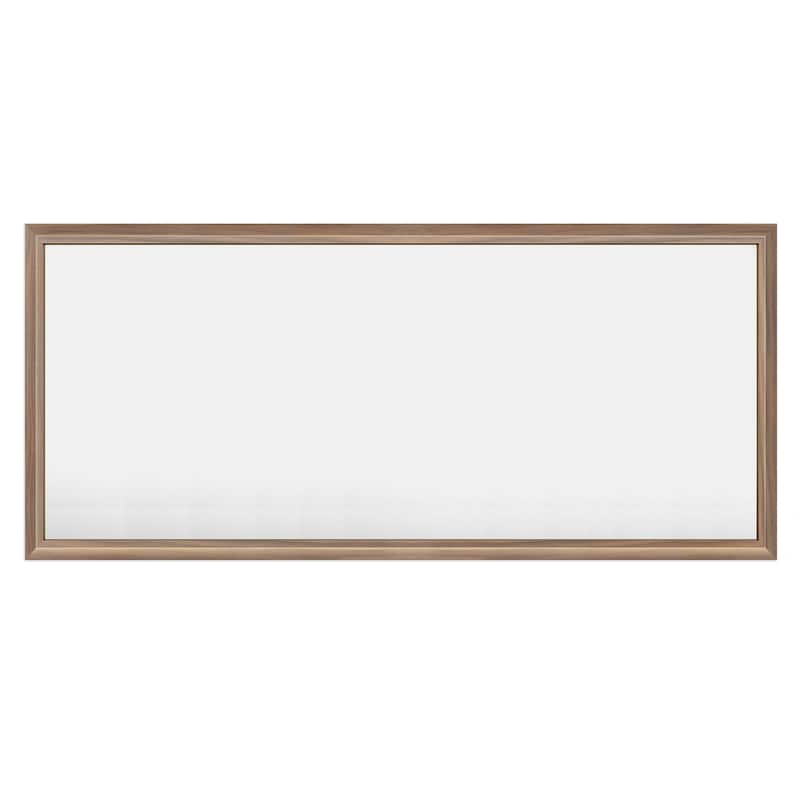 Beveled Metal Rectangle Framed Bathroom Vanity Tempered Glass Mirrors