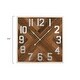 preview thumbnail 3 of 5, Wood and Metal Wall Clock