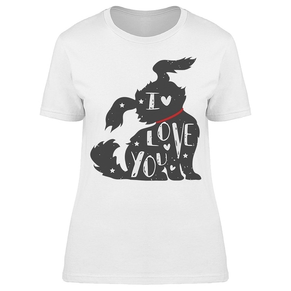 I Love You With Ray Tee Women's -Image by Shutterstock