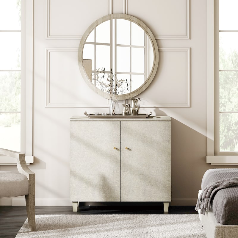 Buffet Cabinet with 3 Compartments for Dining Room, 32.4"H Sideboard