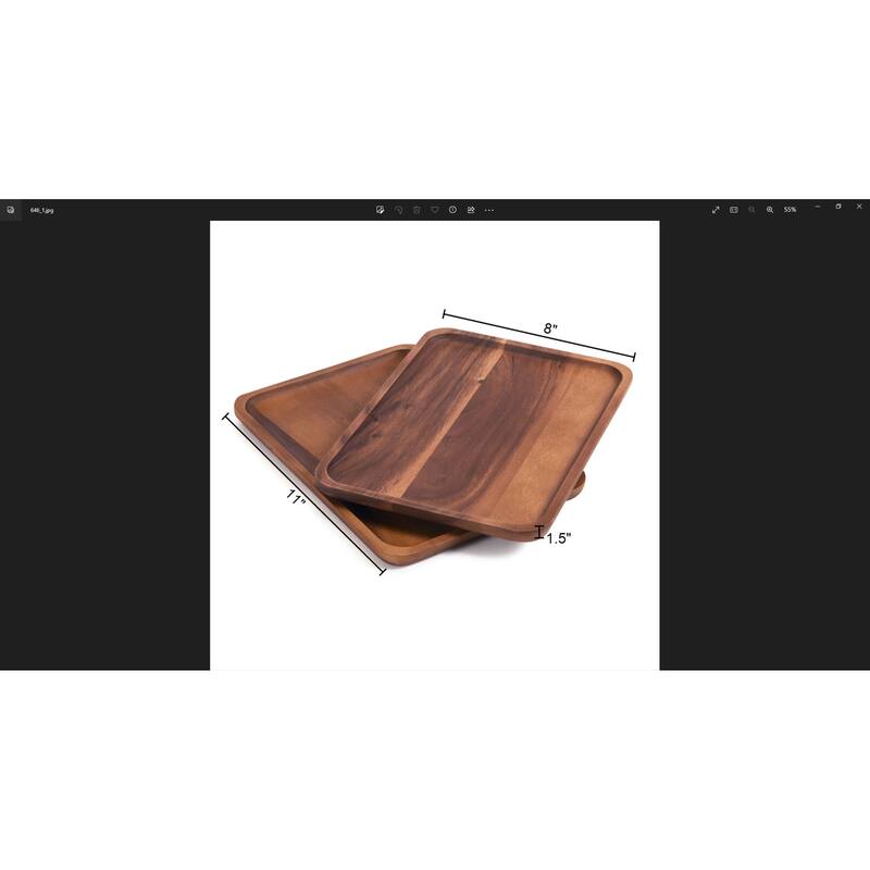 Rectangular Plates - Large - S/2