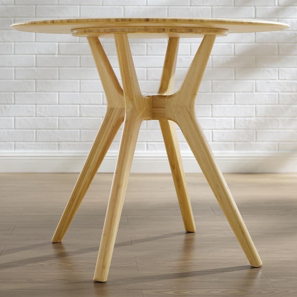 Lily 36" Round Dining Table, Copper