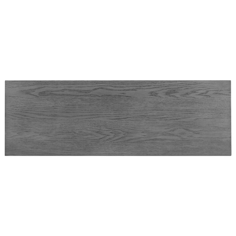 Farmhouse 48"Rectangular Wood Bar Height Dining Set Kitchen Breakfast Nook with 2 Chairs for Small Places