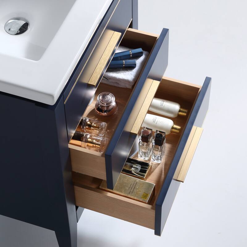 Ayer 24" Single Bathroom Vanity Set - 18D x 24W x 34H