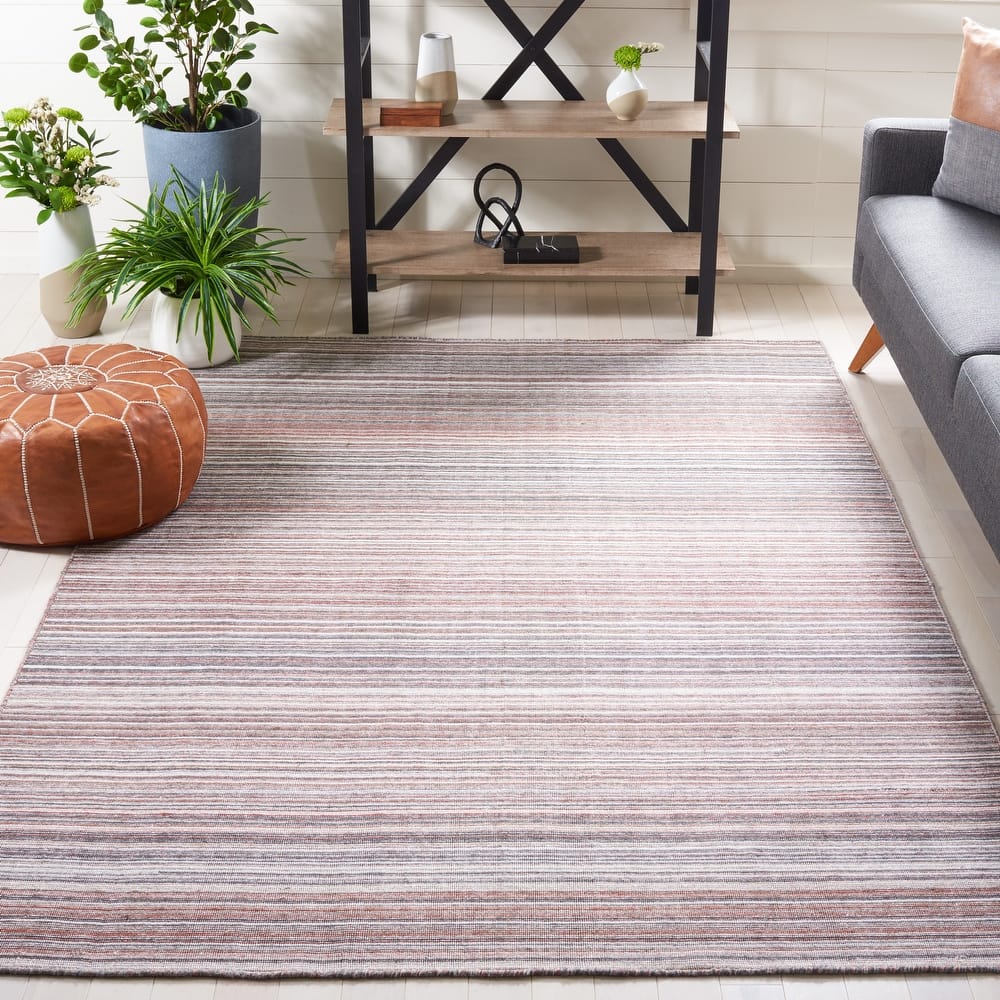 SAFAVIEH Handmade Flatweave Kilim Vjera Stripe Rug
