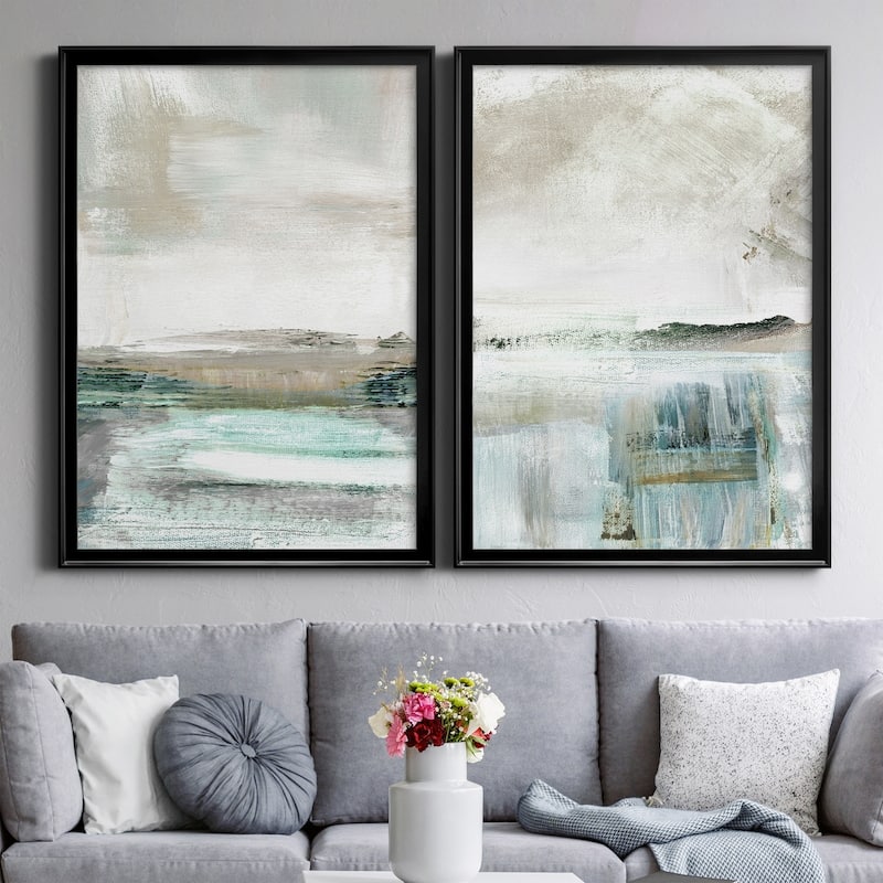 Summer Teal I Premium Framed Print - Ready to Hang - Multi-Color
