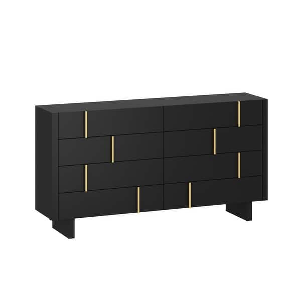 slim fit dress slacks Stylish Mid-Century Modern Dresser with 9 Drawers  FORTUNETEC
