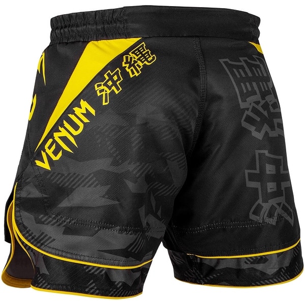 Black//Yellow Venum Okinawa 2.0 Training Shorts