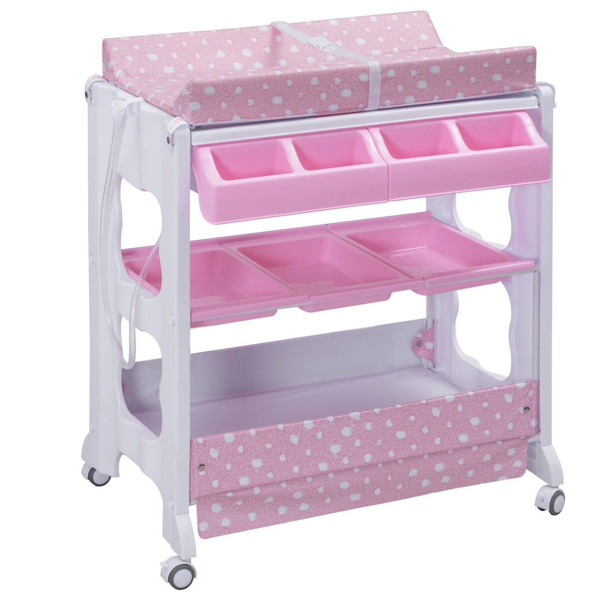 Costway baby infant bath changing table top