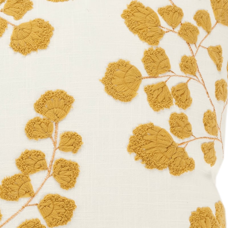 Rizzy Home Transitional Ivory Pillow Cover - 20" x 20"