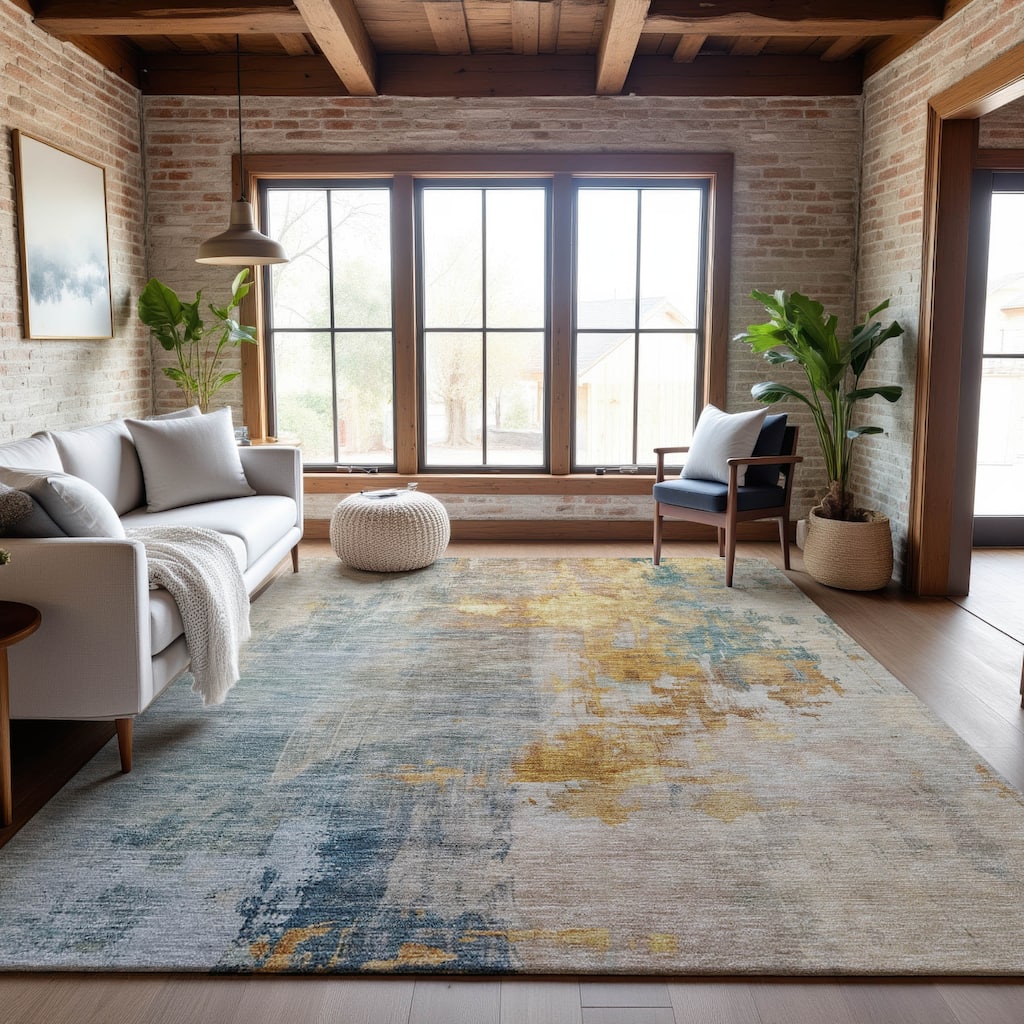 Premium Washable Super Soft Modern Trinity Mayfield Rug