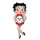 Betty Boop 3D Animated Analog Wall Clock - 13.900 x 10.380 x 3.130 - On ...