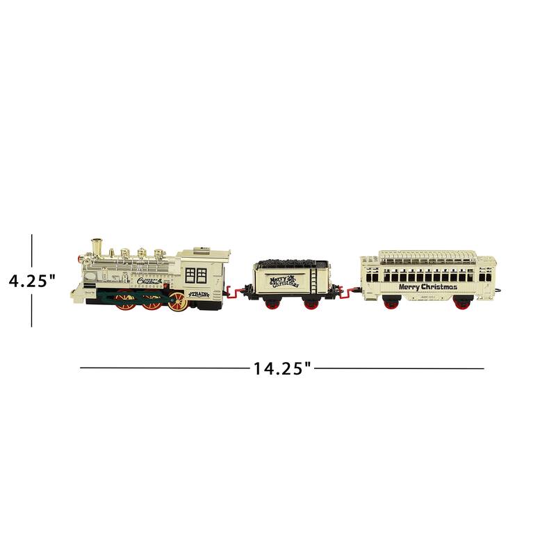 Animated Train Around the Tree - Gold