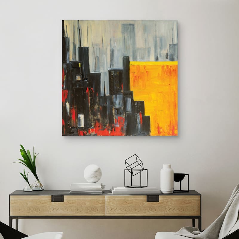 The City That Never Sleeps 2 by Alexi Fine Canvas Art Print