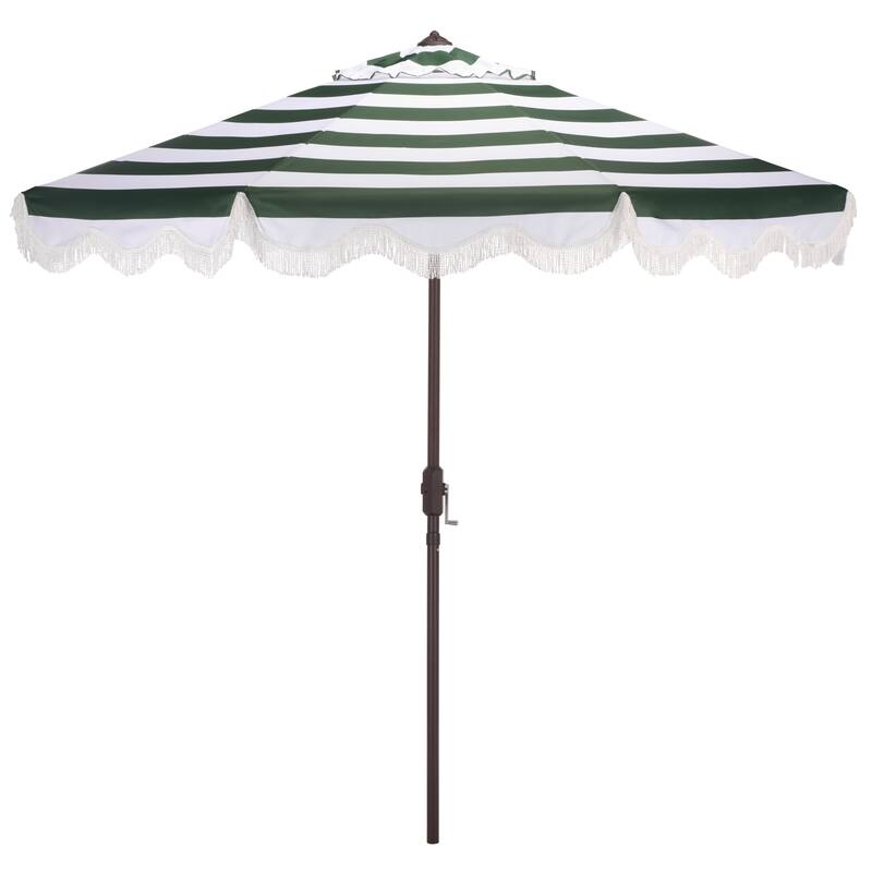SAFAVIEH Outdoor Living Lucerna 9ft Crank Umbrella