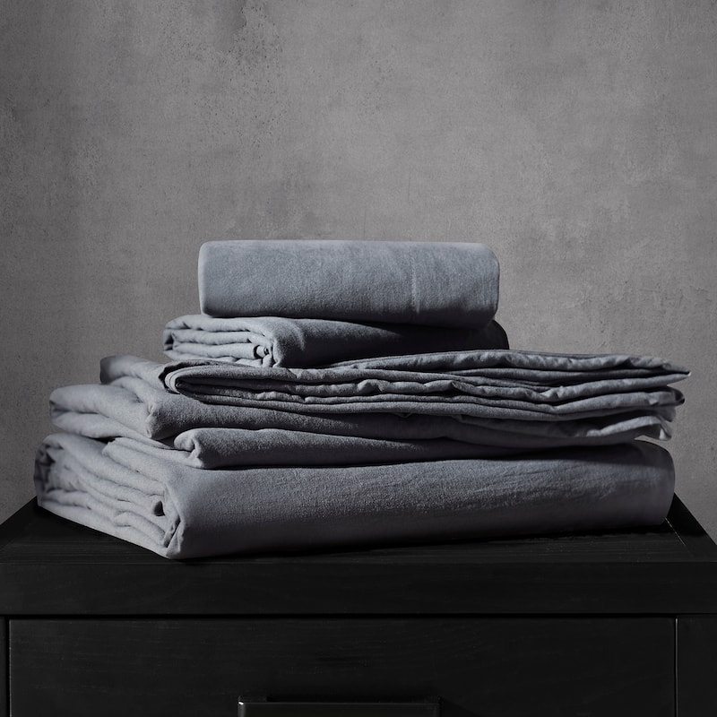 Nestl Premium Ultra Soft Pre-washed Duvet Cover Set with Zipper Closure and Corner Ties