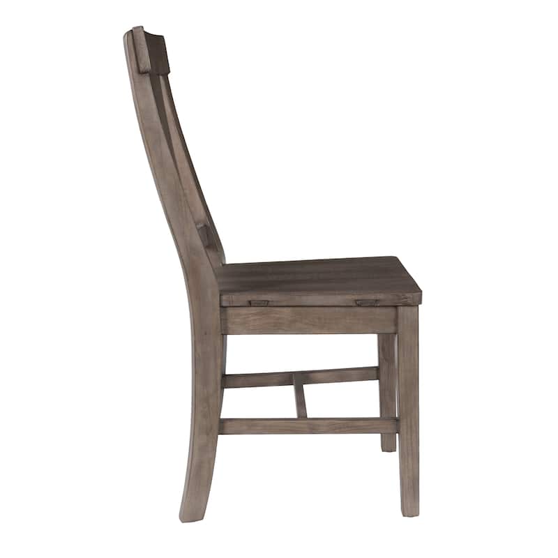 Tuscany Reclaimed Pine Wood Dining Chair (Set of 2) by Kosas Home
