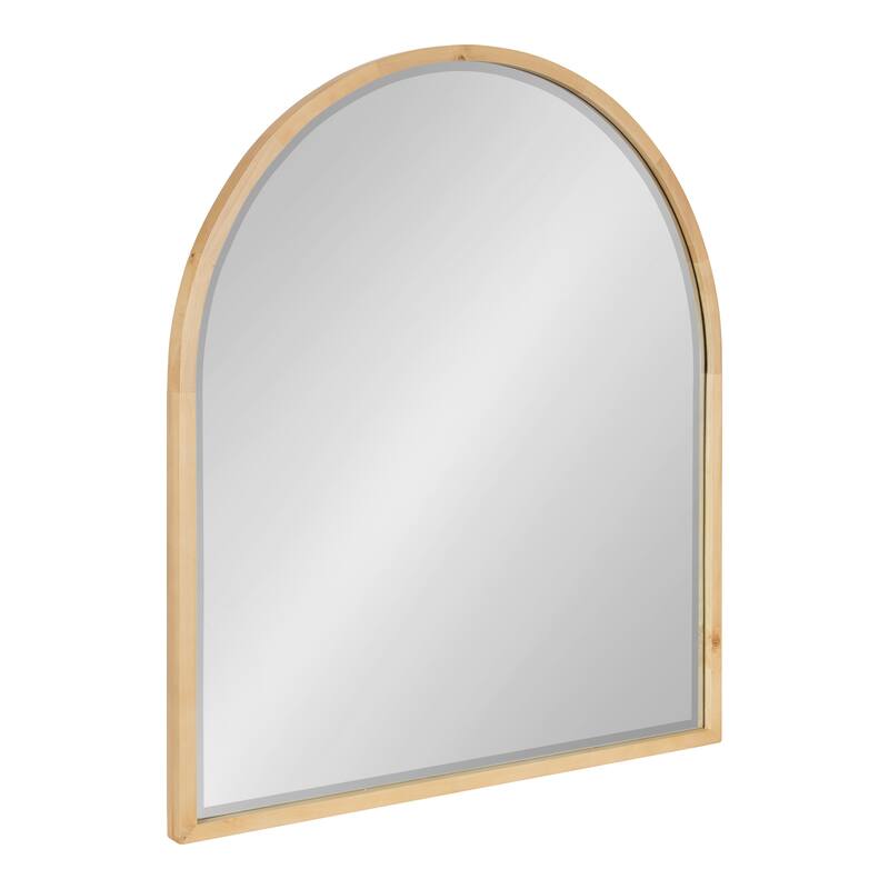 Kate and Laurel McLean Arch Wood Framed Wall Mirror