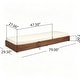 preview thumbnail 11 of 67, Christopher Knight Home - Ian Set of 4 Outdoor Chaise Lounge, Acacia Wood Adjustable Reclining & Water-Resistant Cushion