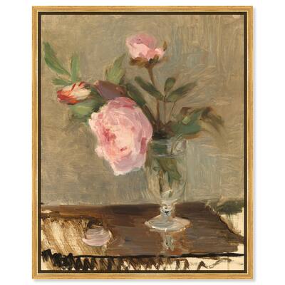 Moristot Peony Canvas by Art Remedy