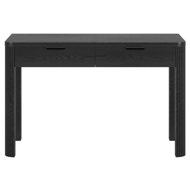 Lonsdale 48" Wide Rectangular Fluted Desk