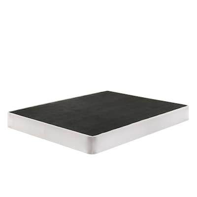 8 Inch Metal Box Spring Mattress Foundation with Cover Foldable Bed Base