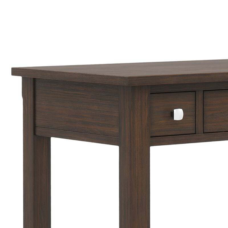 WYNDENHALL Franklin SOLID WOOD Contemporary Writing Office Desk
