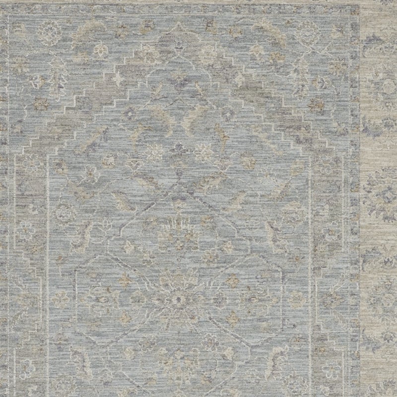 Power Loomed Floral Traditional Area Rug - 92' X '63' X '0.5