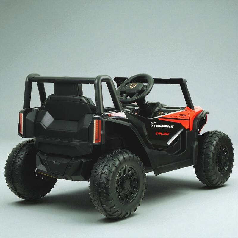 12V Electric Ride-On UTV Car for Kids with Remote Control, LED Lights, Music Player, 3-6 Years