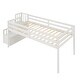 preview thumbnail 5 of 7, Modern Twin Size Loft bed With Staircase And Storage Or Entertainment Space for Bedroom