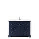 preview thumbnail 41 of 58, Avery 48 Inch Single Vanity, Cultured Marble Top