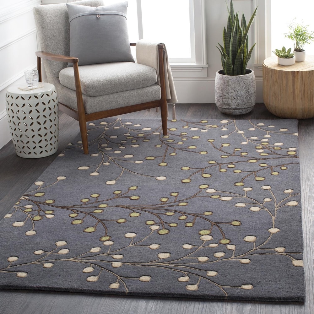 Livabliss Athena French Country Floral & Botanical Hand Tufted Area Rug