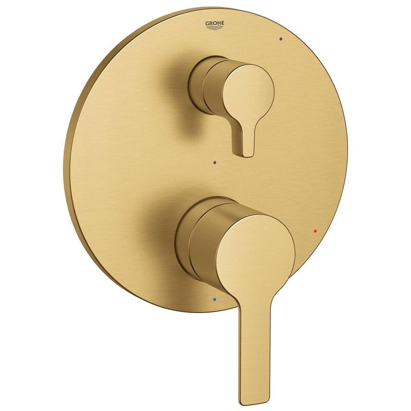 Grohe 29 421 Lineare Two Function Pressure Balanced Valve Trim Only - Brushed Cool Sunrise