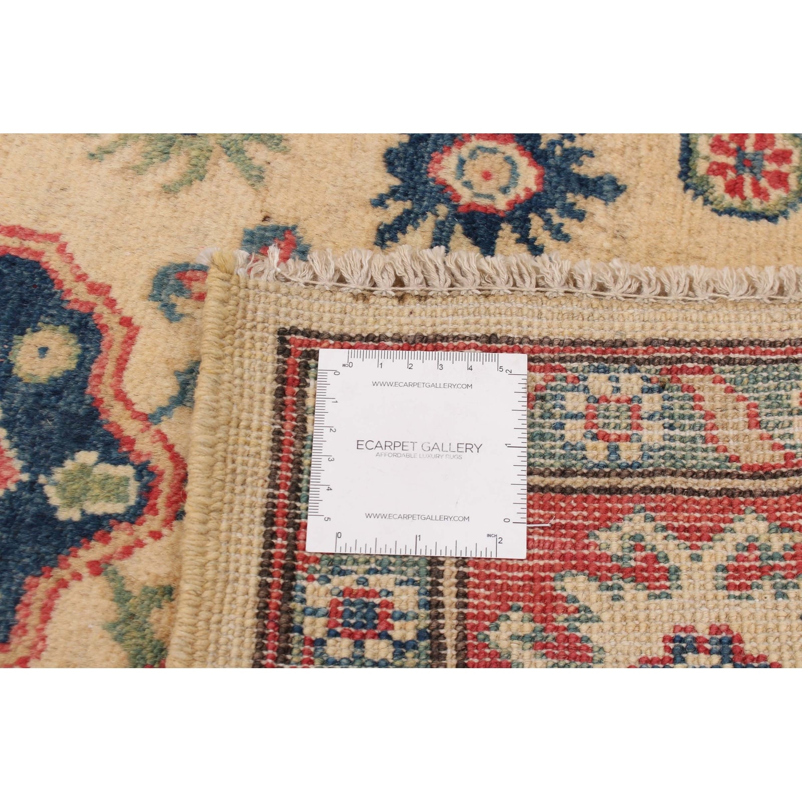 363850 Hand-Knotted Wool Rug eCarpet Gallery Area Rug for Living Room Bedroom Finest Ghazni Bordered Ivory Rug 5'2 x 6'4 363850 Hand-Knotted Wool Rug eCarpet Gallery Area Rug for Living Room Bedroom Finest Ghazni Bordered Ivory Rug 5'2 x 6'4