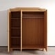 preview thumbnail 17 of 15, Bastian Solid Wood Wardrobe
