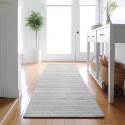Premium Washable Super Soft Modern Cabana Stripe Mayfield Rug
