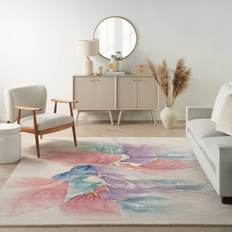 Nourison Prismatic Indoo Abstract Area Rug
